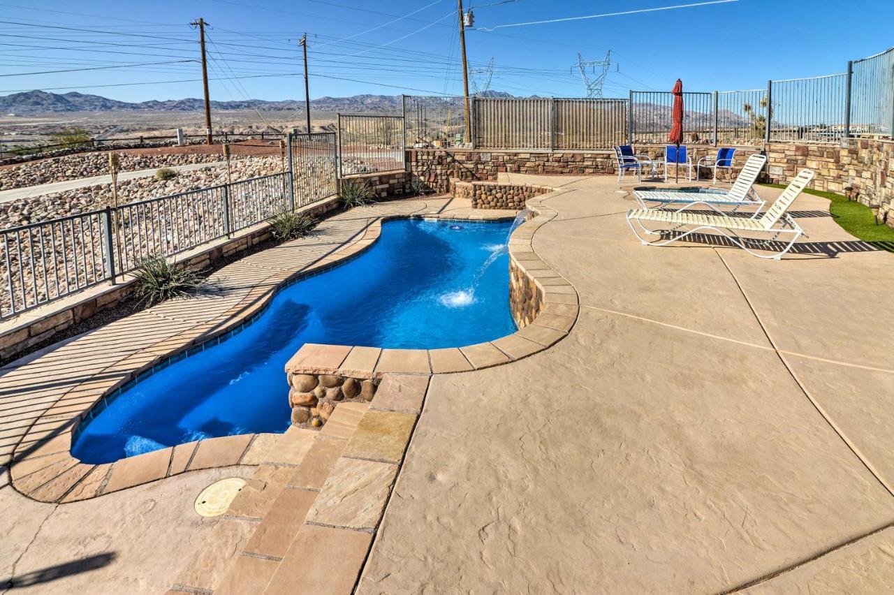 Bullhead City Home With Private Pool, Hot Tub And View Exterior photo